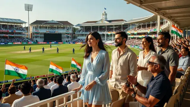 Anushka Sharma resolve mistério de look em jogo da Copa do Mundo T20 Feminino em Lord's